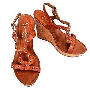 Jessica Simpson wedges